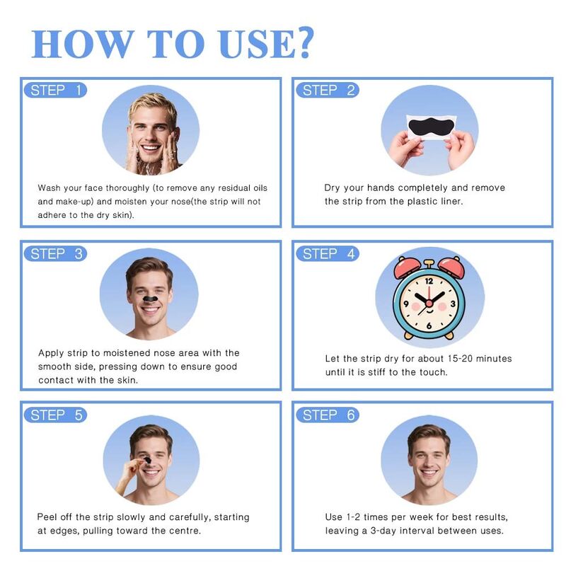 Quality Nose Pore Strips for Man factory