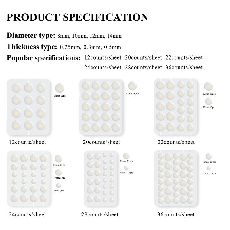 Quality Pimple Patches Flower/Cloud/Circle/Heart/Star Shaped Acne Patch 200 Patches Per Box factory