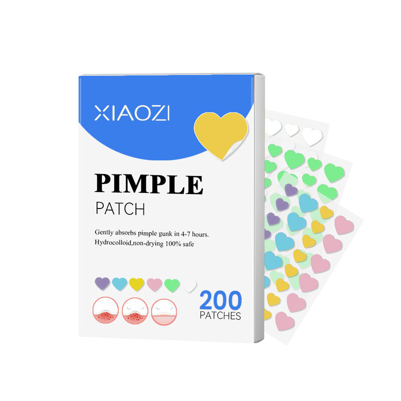 Quality Pimple Patches Heart Shaped Acne Patch 200 Patches Per Box factory