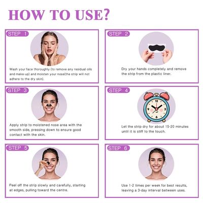 Quality Nose Pore Strips for Woman factory