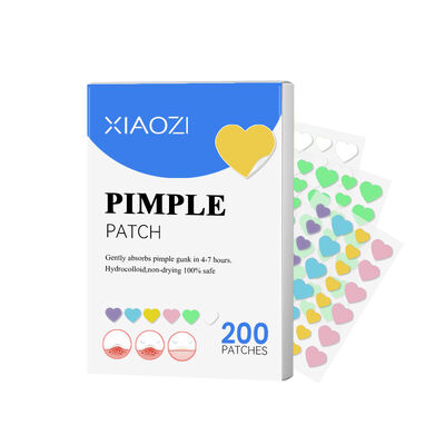 Quality Pimple Patches Heart Shaped Acne Patch 200 Patches Per Box factory