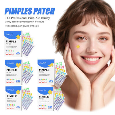Quality Pimple Patches Cloud Shaped Acne Patch 200 Patches Per Box factory